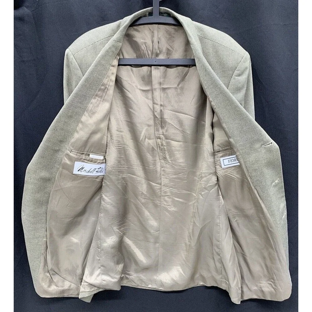 Marshall Field’s Fiori Sports Coat Blazer Men's Size 44R Notch 1999 Union Made